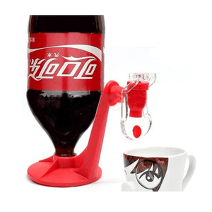 UPSIDE DOWN BEVERAGE DISPENSER